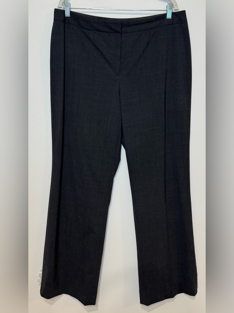 Lafayette 148 New York Women's Virgin Wool Black Dress Pants Size 14